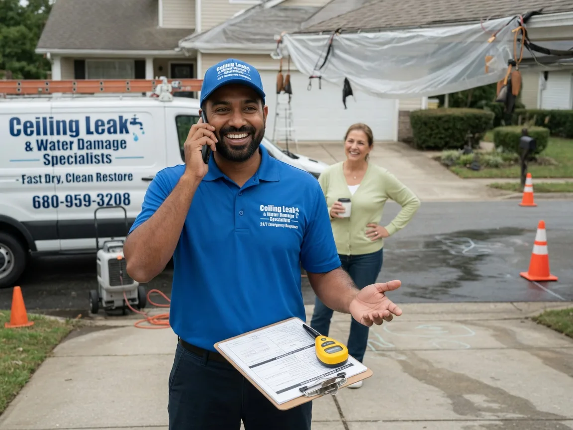 Ceiling Leak Cleanup Scranton, SC FAQs